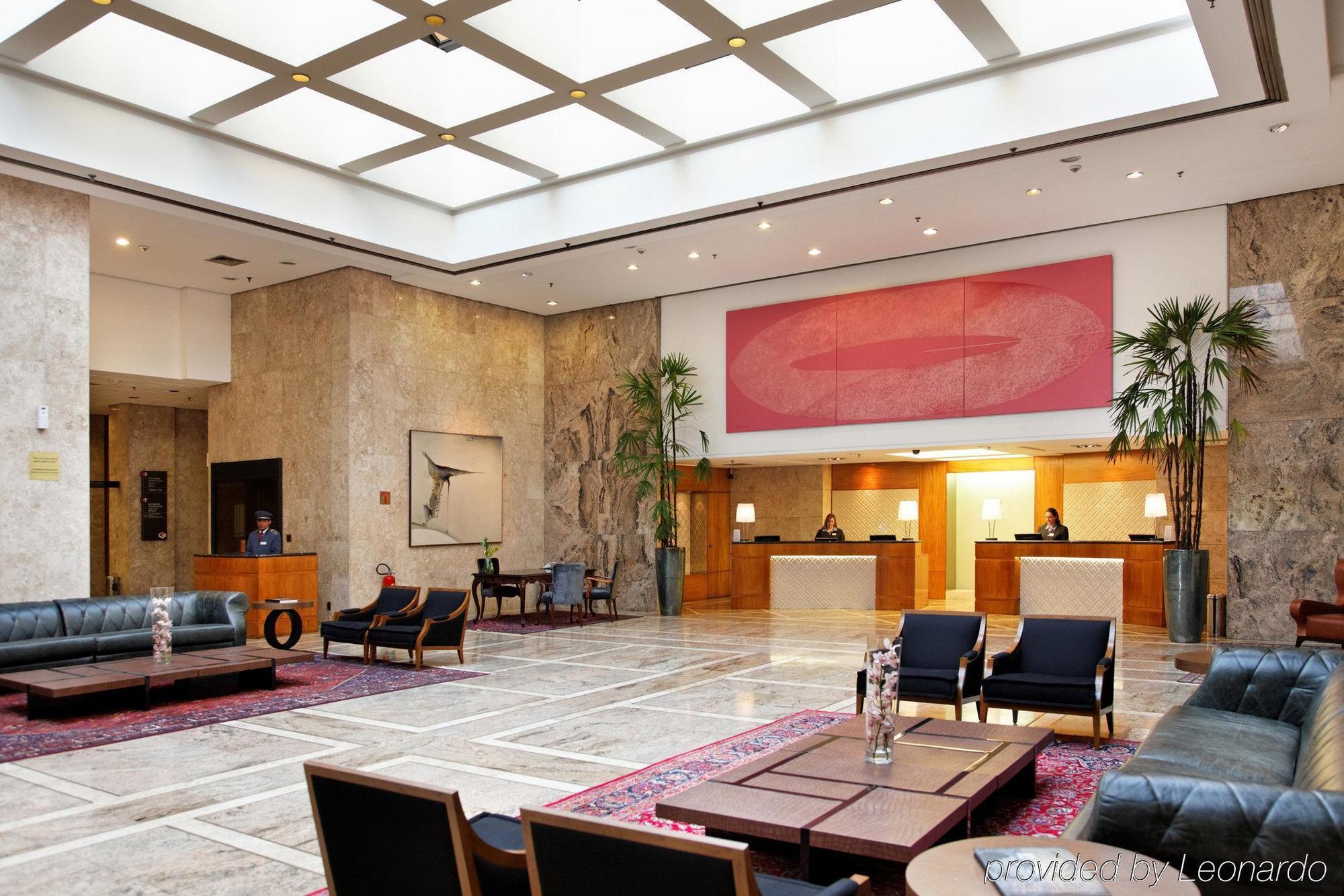Hotel Transamerica Сан-Пауло Интерьер фото Lobby